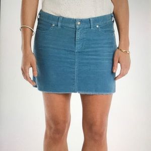 Carve Designs Oahu Skirt Corduroy Blue Women's